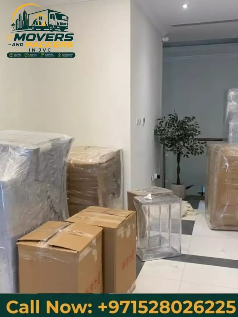 Professional movers relocating a 1 BHK apartment